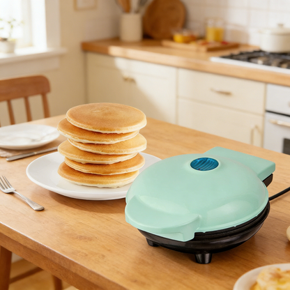 Compact Griddle for Creative Homemade Treats - PTFE nonstick surface