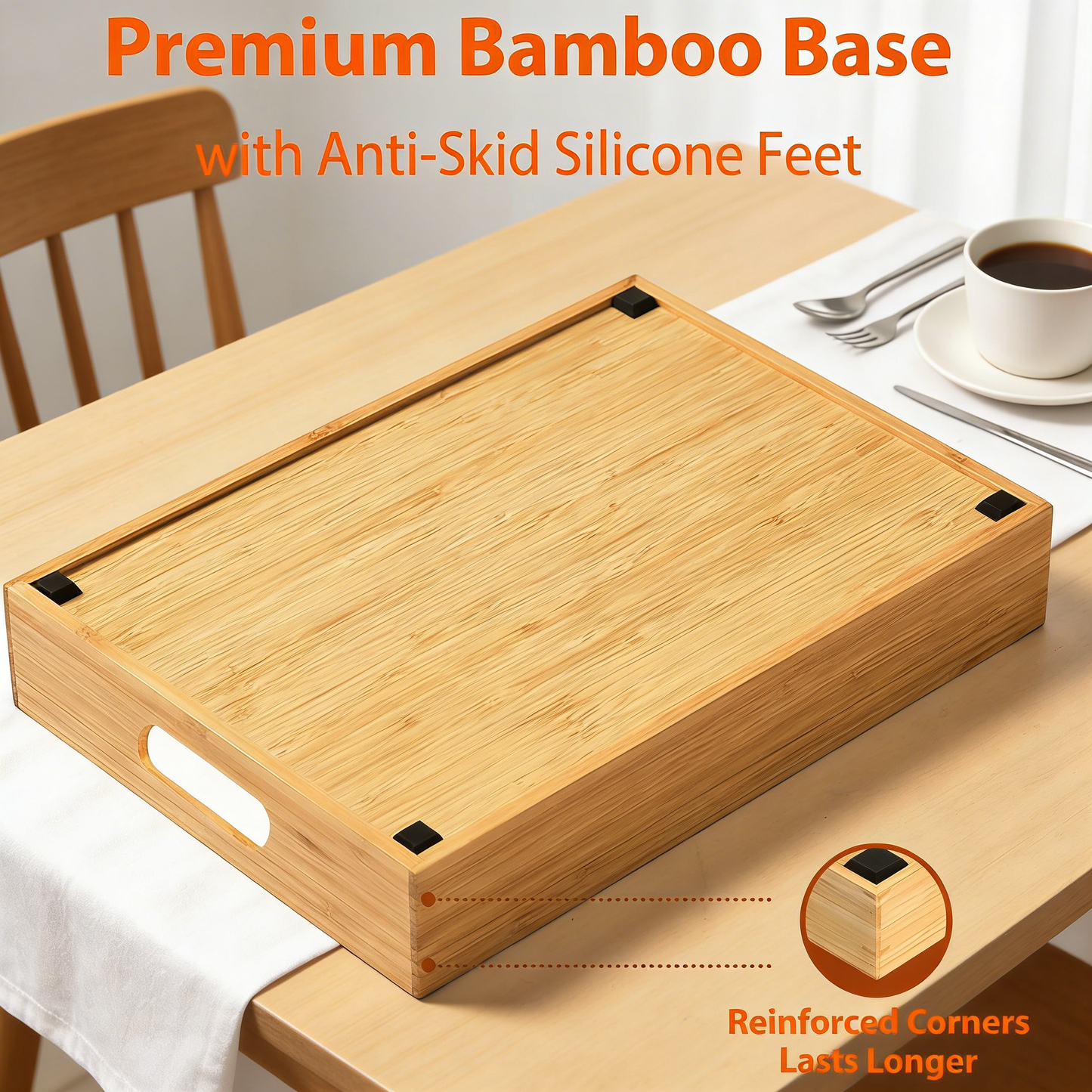 Cabinet Organizer for Food Storage Container Lids, with Adjustable Dividers