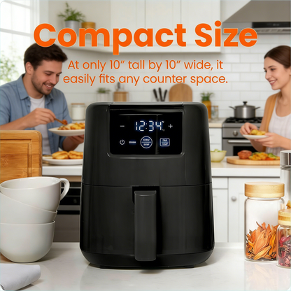 Compact Air Fryer for Crispy, Easy Cooking