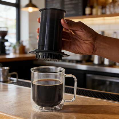 Original Coffee Press - All-in-One French Press, Pour-Over & Espresso Style Manual Brewer, 2 Min Brew for Less Bitterness, More Flavor