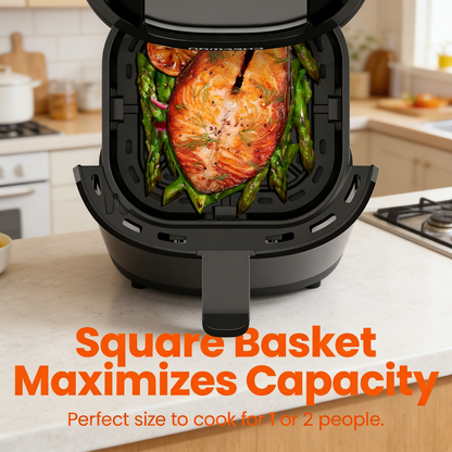 Compact Air Fryer for Crispy, Easy Cooking